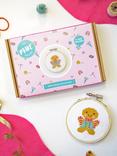 The Make Arcade Gingerbread Man Mini Cross Stitch Kit