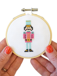The Make Arcade Nutcracker Mini Cross Stitch Kit