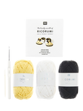 Rico Design Ricorumi Baby Booties Crochet Kit, Bees