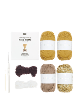 Rico Design Ricorumi The Winner Is Trophy Crochet Kit, Black