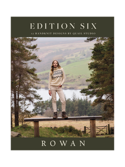 Quail Studio Rowan Edition 6 Knitting Pattern Book, Multi