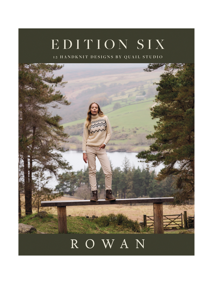 Quail Studio Rowan Edition 6 Knitting Pattern Book, Multi