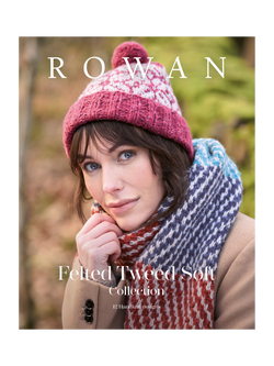 Rowan Felted Tweed Soft Collection Knitting Pattern Book, Multi