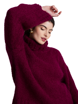 MODE at Rowan by Quail Studio Portofino Mohair Soft Sweater Knitting Pattern - view 2, Multi Multi