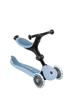 Globber Go Up Active Lights Eco Scooter - view 2, Blueberry