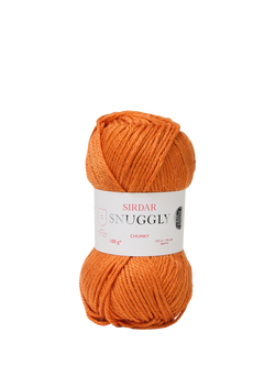 Sirdar Snuggly Chunky Knitting Yarn, 100g, Pumpkin