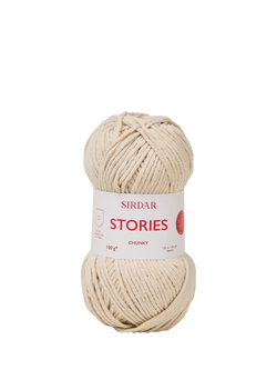 Sirdar Stories Chunky Knitting and Crochet Yarn, 100g, Sandy Toes