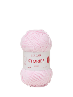 Sirdar Stories Chunky Knitting and Crochet Yarn, 100g, Barely