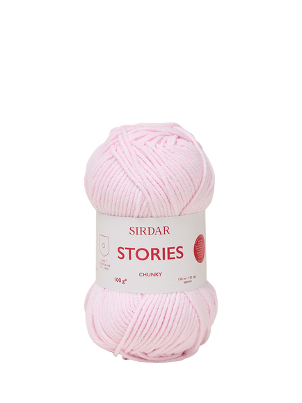 Sirdar Stories Chunky Knitting and Crochet Yarn, 100g, Barely