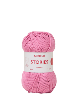 Sirdar Stories Chunky Knitting and Crochet Yarn, 100g, Flushed