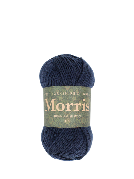 West Yorkshire Spinners Morris DK Knitting Yarn, 50g, Blackthorn