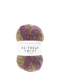 West Yorkshire Spinners Re:Treat Chunky Twist Yarn, 100g, Red