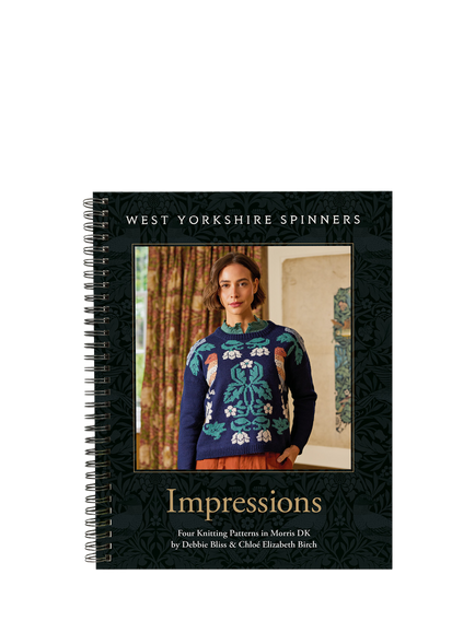 West Yorkshire Spinners Impressions Morris DK Knitting Booklet, Brown