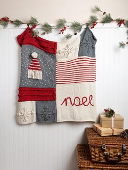 Wool Couture Christmas Gonk Blanket Knitting Kit - view 2, 