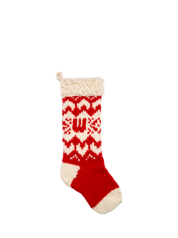 Wool Couture Personalised Christmas Stocking Knitting Kit, 