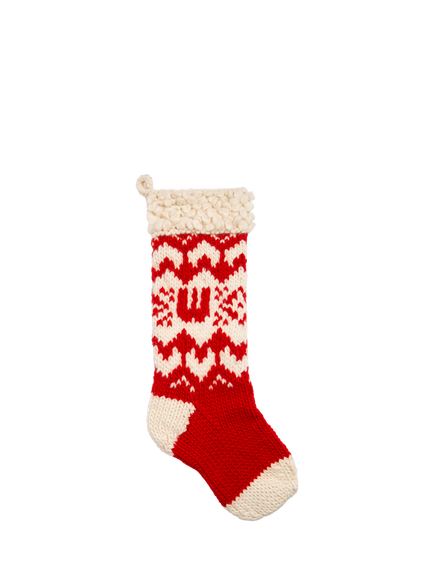 Wool Couture Personalised Christmas Stocking Knitting Kit, 
