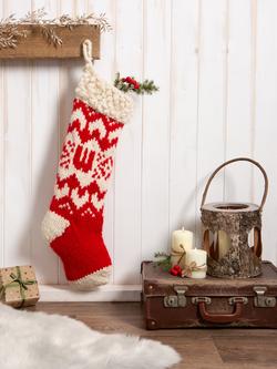 Wool Couture Personalised Christmas Stocking Knitting Kit - view 2, 