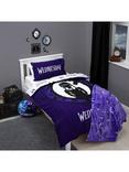 Wednesday Reversible Duvet Cover and Pillowcase Set, Single, Multi
