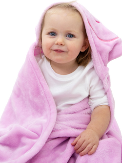 Peppa Pig Hooded Blanket - view 2, Multi