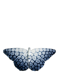 Poole Pottery Earthenware Butterfly Ornaments, Set of 2, Ocean