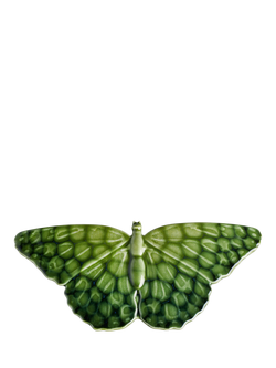 Poole Pottery Earthenware Butterfly Ornaments, Set of 2, Maya - view 2, Maya