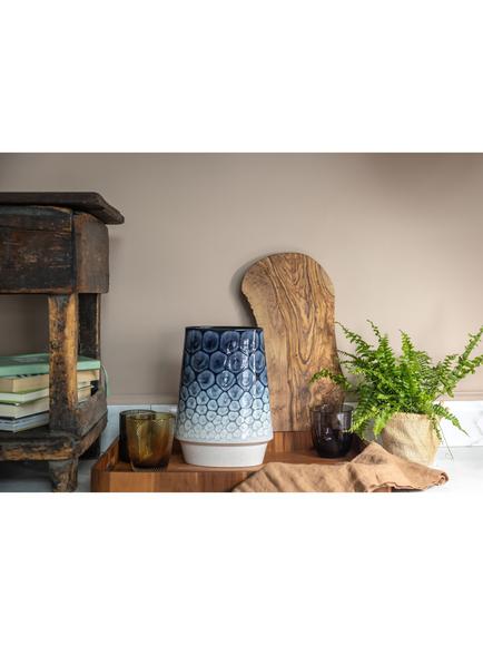 Poole Pottery Keystone Earthenware Vase, H26cm, Ocean - view 2, Ocean