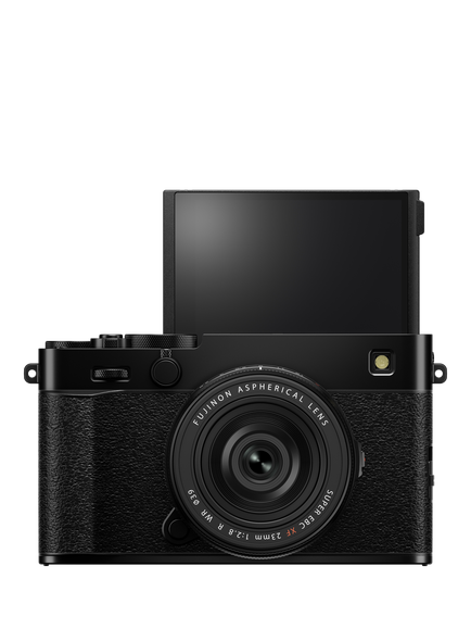 Fujifilm X-E5 Compact System Camera with XF 23mm Lens, 4K Ultra HD, 40.2MP, Wi-Fi, Bluetooth, OLED EVF, 3" LCD Tilting Touch Screen - view 2, Black