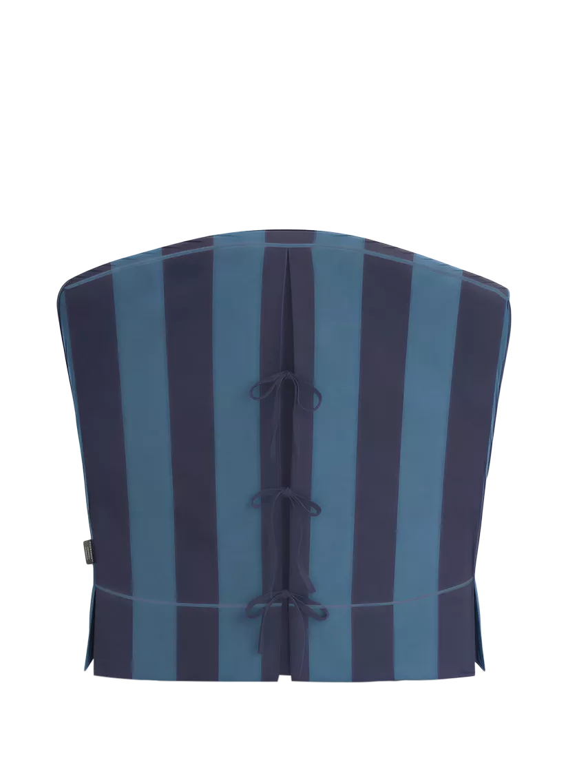 Coastal Blue Stripe 