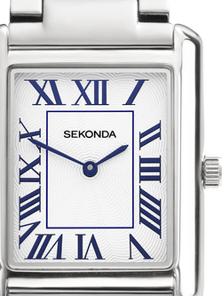 Sekonda 30272.28 Men's Clement Bracelet Strap Watch, Silver - view 2, Silver