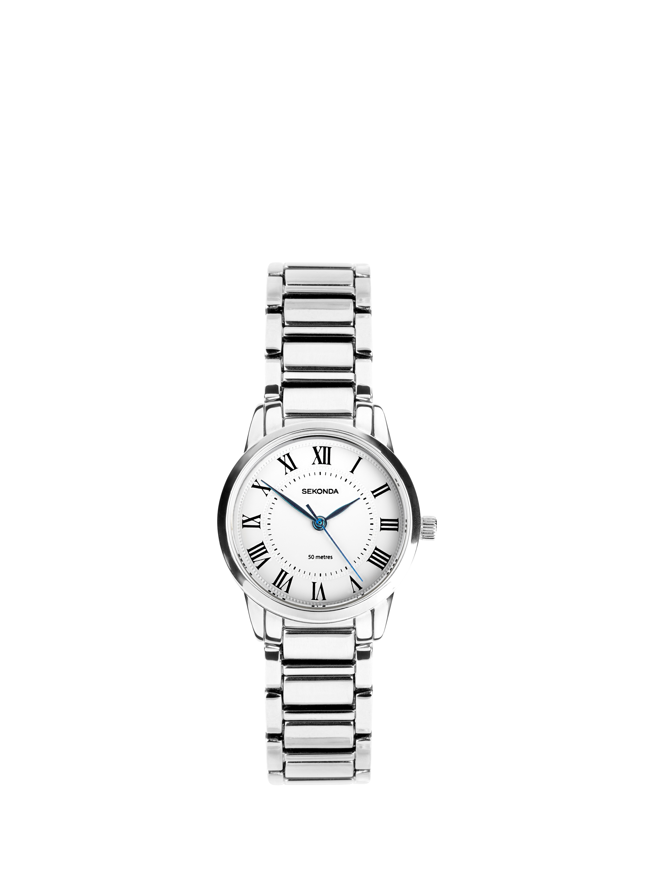 Product image 1 of 6, which shows Sekonda 40680 Ladies Beaumont Bracelet Strap Watch, Silver