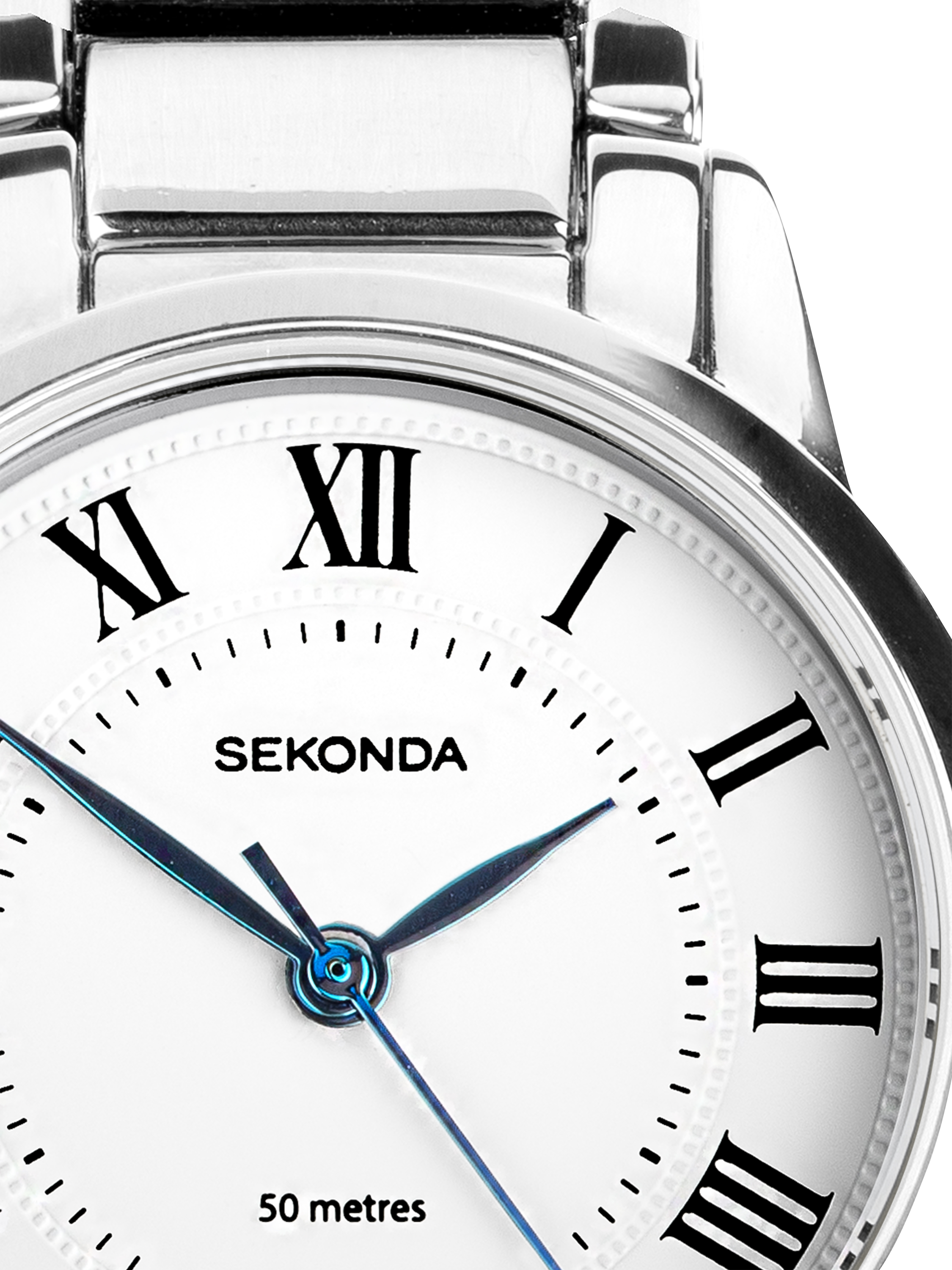 Product image 2 of 6, which shows Sekonda 40680 Ladies Beaumont Bracelet Strap Watch, Silver