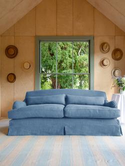John Lewis x Sophie Conran Felix Large Sofa - view 2, Boho Denim