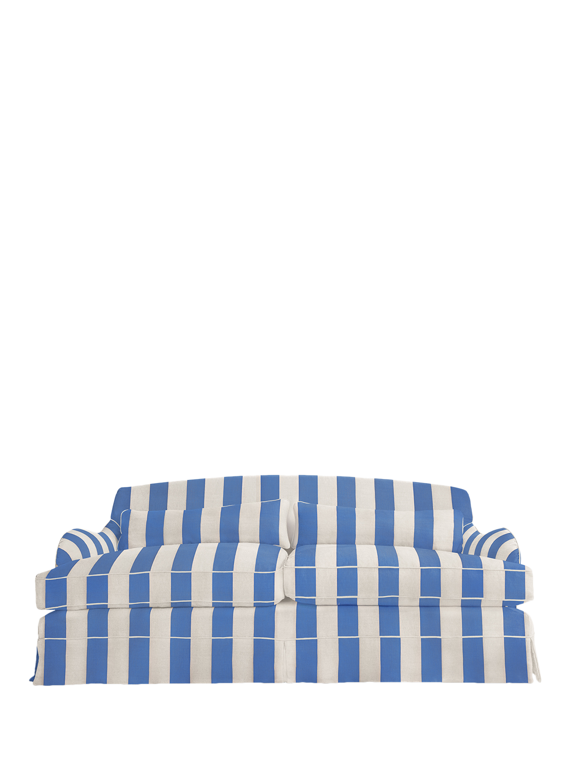 Felix Range, John Lewis x Sophie Conran Felix Large Sofa, Cornish Blue Stripe