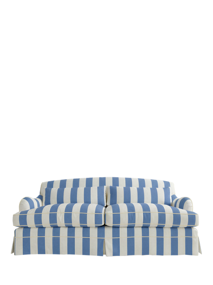 John Lewis x Sophie Conran Felix Large Sofa, Cornish Blue Stripe
