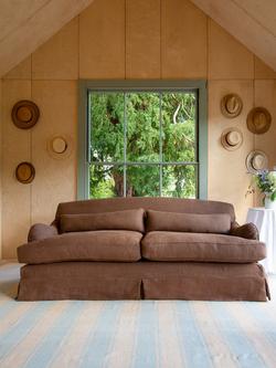 John Lewis x Sophie Conran Felix Large Sofa - view 2, Beatrice Nutmeg