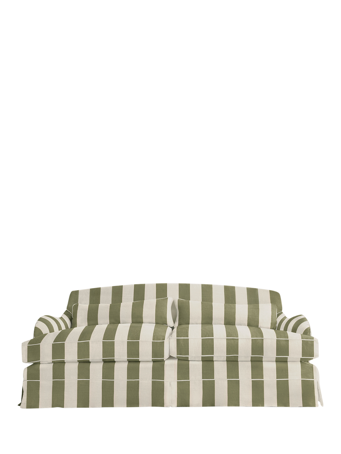 Felix Range, John Lewis x Sophie Conran Felix Large Sofa, Spring Green Stripe