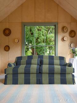 John Lewis x Sophie Conran Felix Large Sofa - view 2, Woodland Stripe