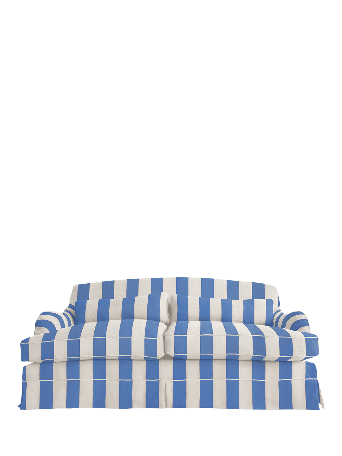 Felix Range, John Lewis x Sophie Conran Felix Medium Sofa, Cornish Blue Stripe