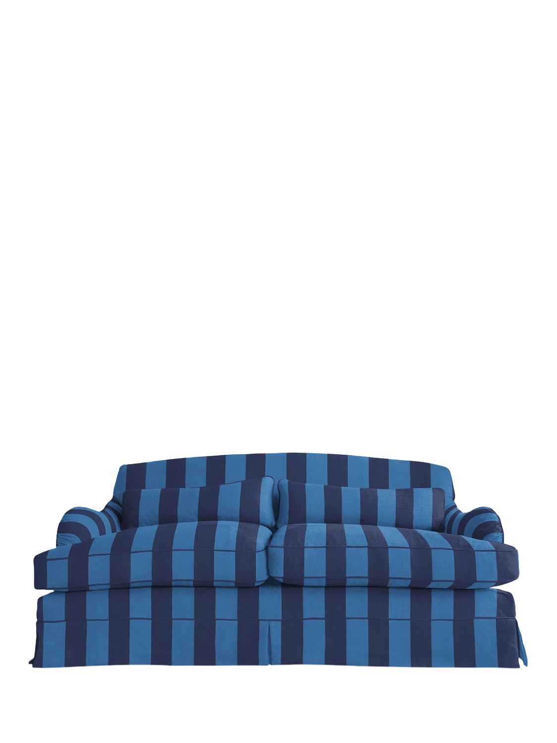 Felix Range, John Lewis x Sophie Conran Felix Medium Sofa, Coastal Blue Stripe