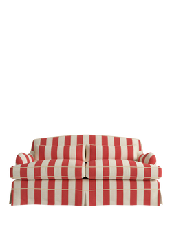 John Lewis x Sophie Conran Felix Medium Sofa, Petunia Red Stripe