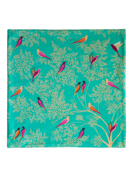 Sara Miller Chelsea Birds Cotton Napkin, Set of 2, Green, Green