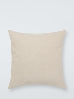 John Lewis Anika Ikat Cushion, Multi - view 2, Indigo