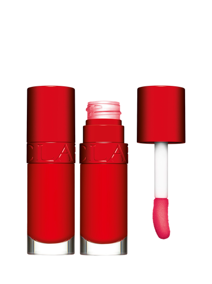 Clarins 10 Years Lip Comfort Oil, 54 Iconic Red, 7ml, 54 Iconic Red
