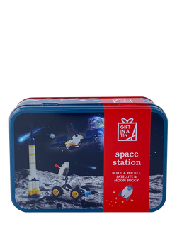 Apples to Pears Space Gift Tin, Blue, Blue