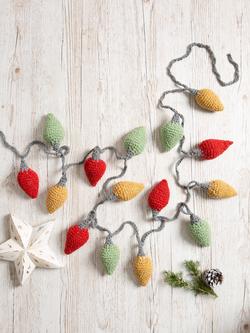 Wool Couture Christmas Lights Crochet Kit - view 2, Blushes