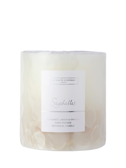The White Company Seychelles Botanical Scented Candle, 725g, 