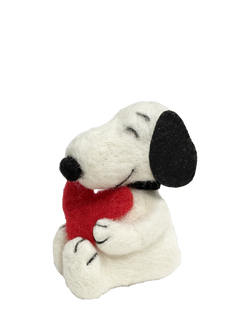 The Crafty Kit Company Snoopy 3D Needle Felting Kit, Yellow