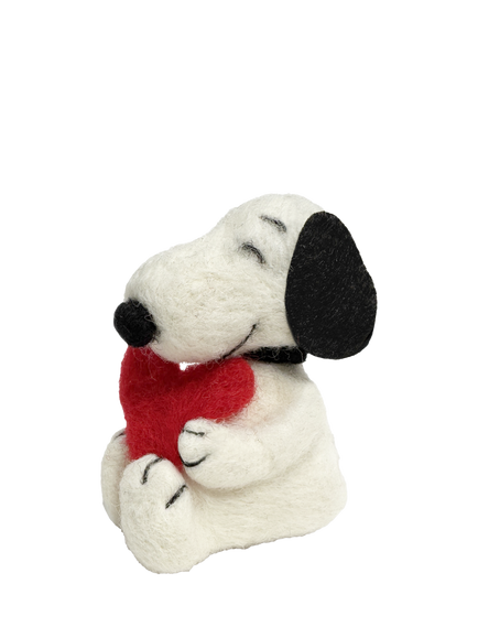 The Crafty Kit Company Snoopy 3D Needle Felting Kit, Yellow