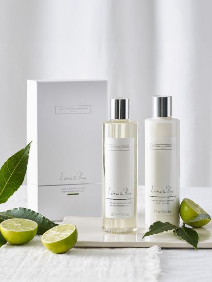 The White Company Lime & Bay Bath & Body Gift Set - view 2, 