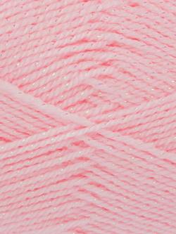 King Cole Baby Glitz DK Knitting Yarn, 100g, Pink